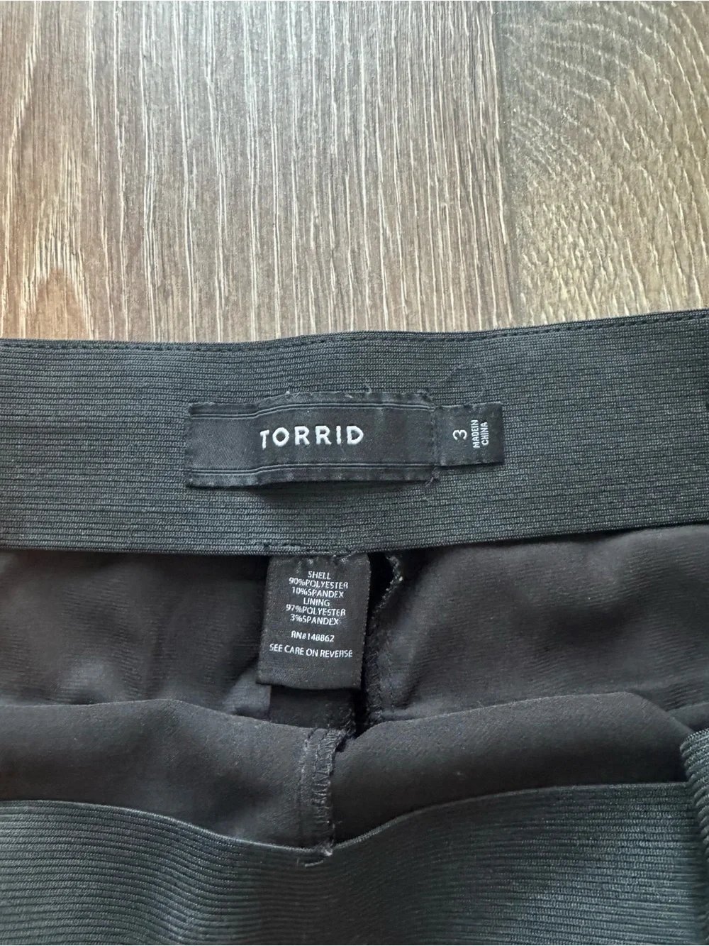 torrid sleek black